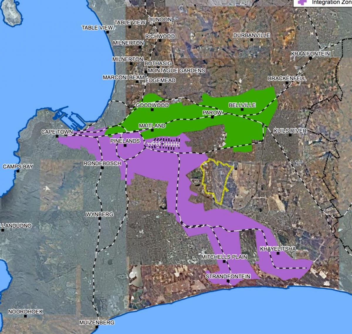 bản đồ của [Cape Town